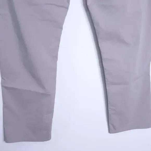 FAHERTY Movement 5 Pocket Pants Fossil Gray Straight Fit Chino Men's 38